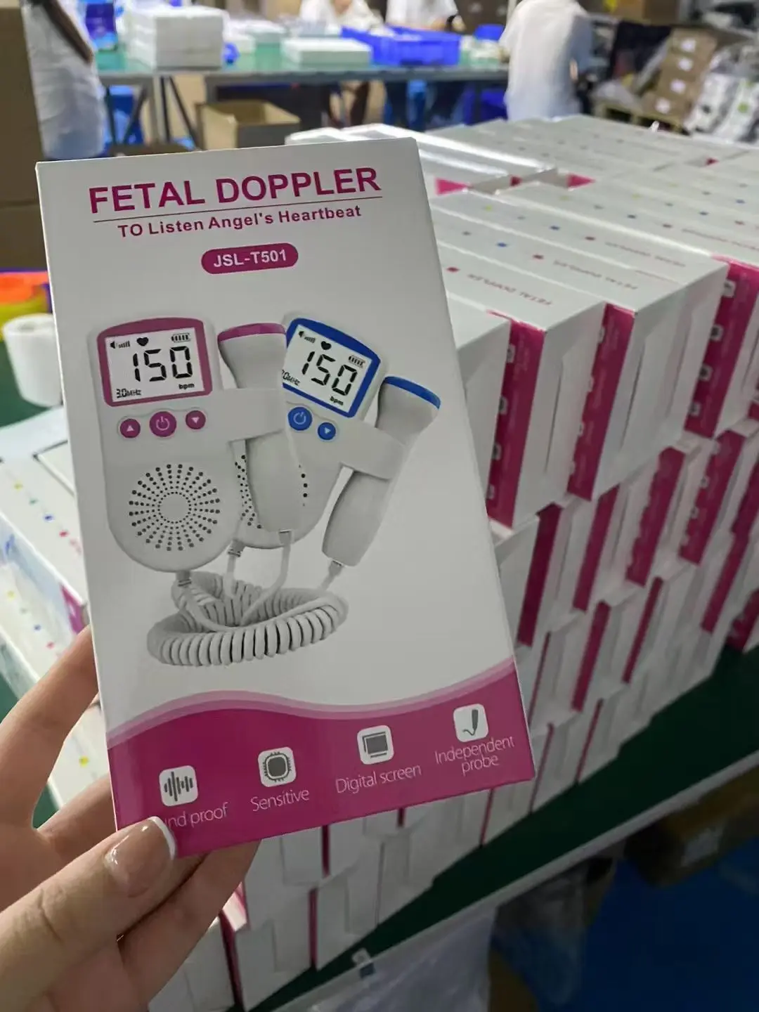 Doppler Fœtal JSL-T501 — Écoutez le Cœur de Votre Bébé