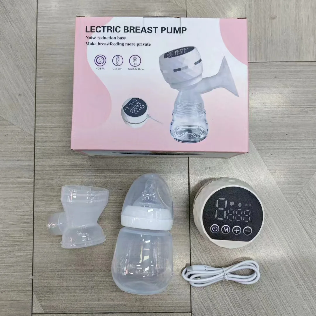 Tire-lait Électrique Portable Sans Fil — Silencieux, 9 Niveaux, Écran LED