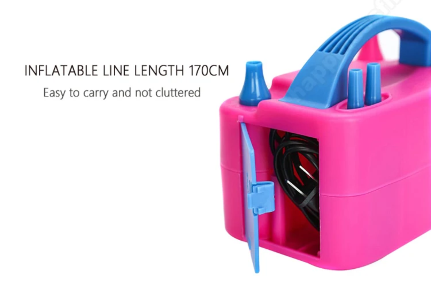 Pompe à Ballons Électrique Double Buse — 600W