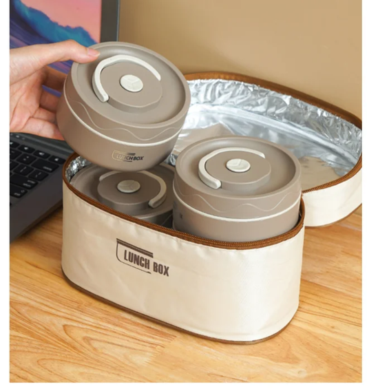Lunch Box Isotherme avec Sac Thermique – Repas Chaud Partout