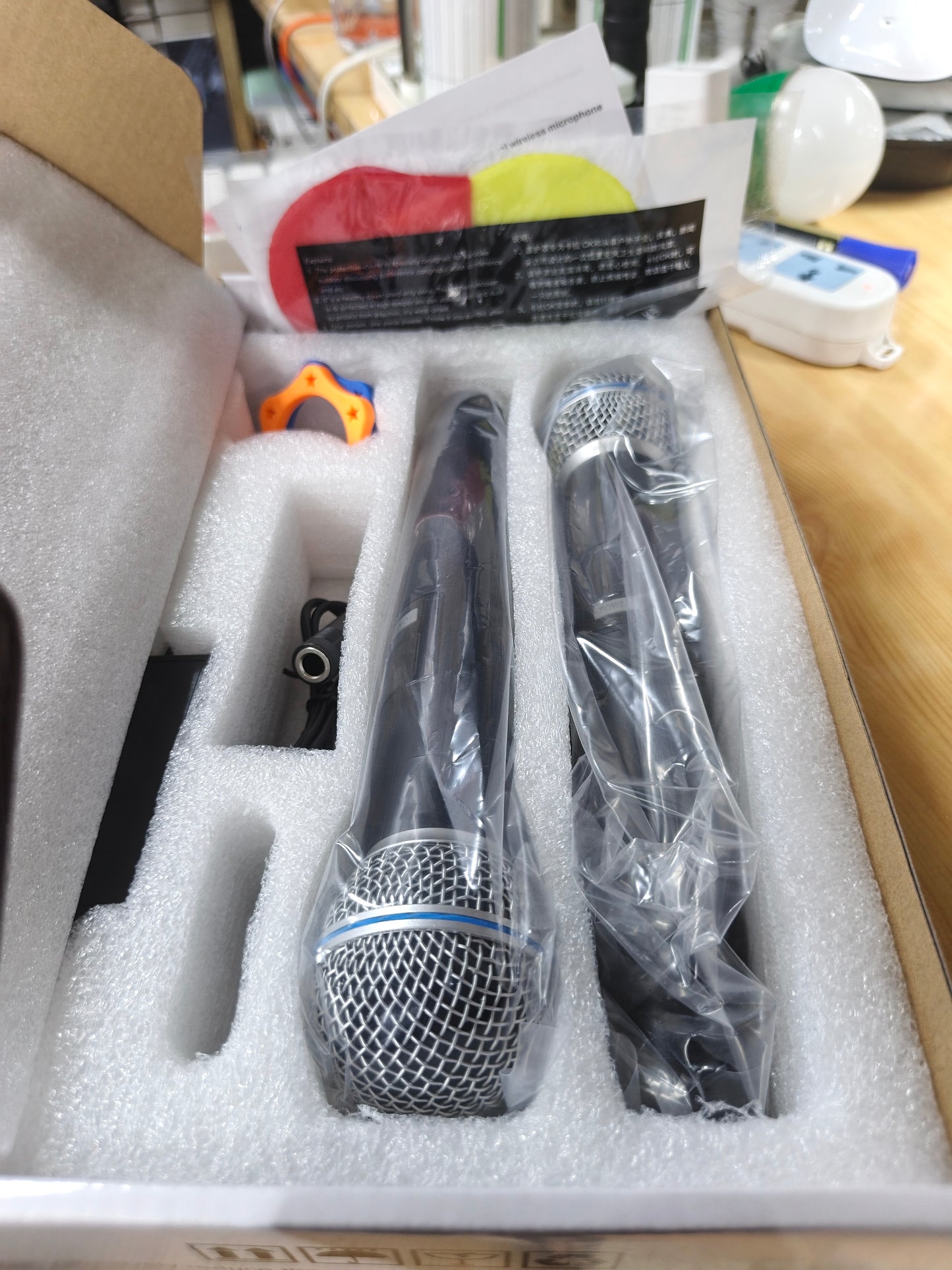 EAGLE JT-20 – Pack 2 Microphones Sans Fil Professionnels M-58