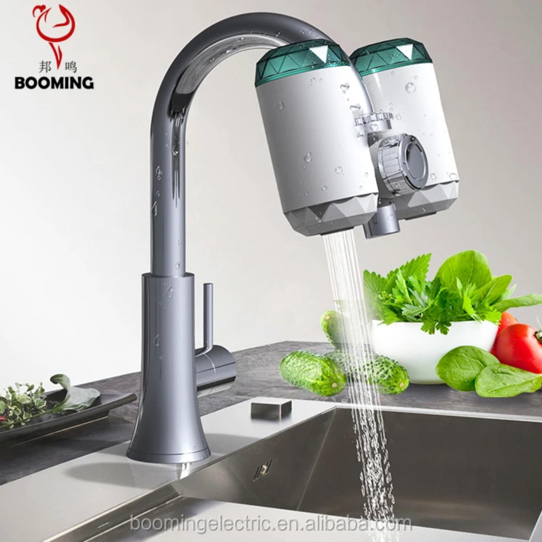 Filtre Purificateur d’Eau Double Booming – 3 Sorties – 6 Adaptateurs Universels
