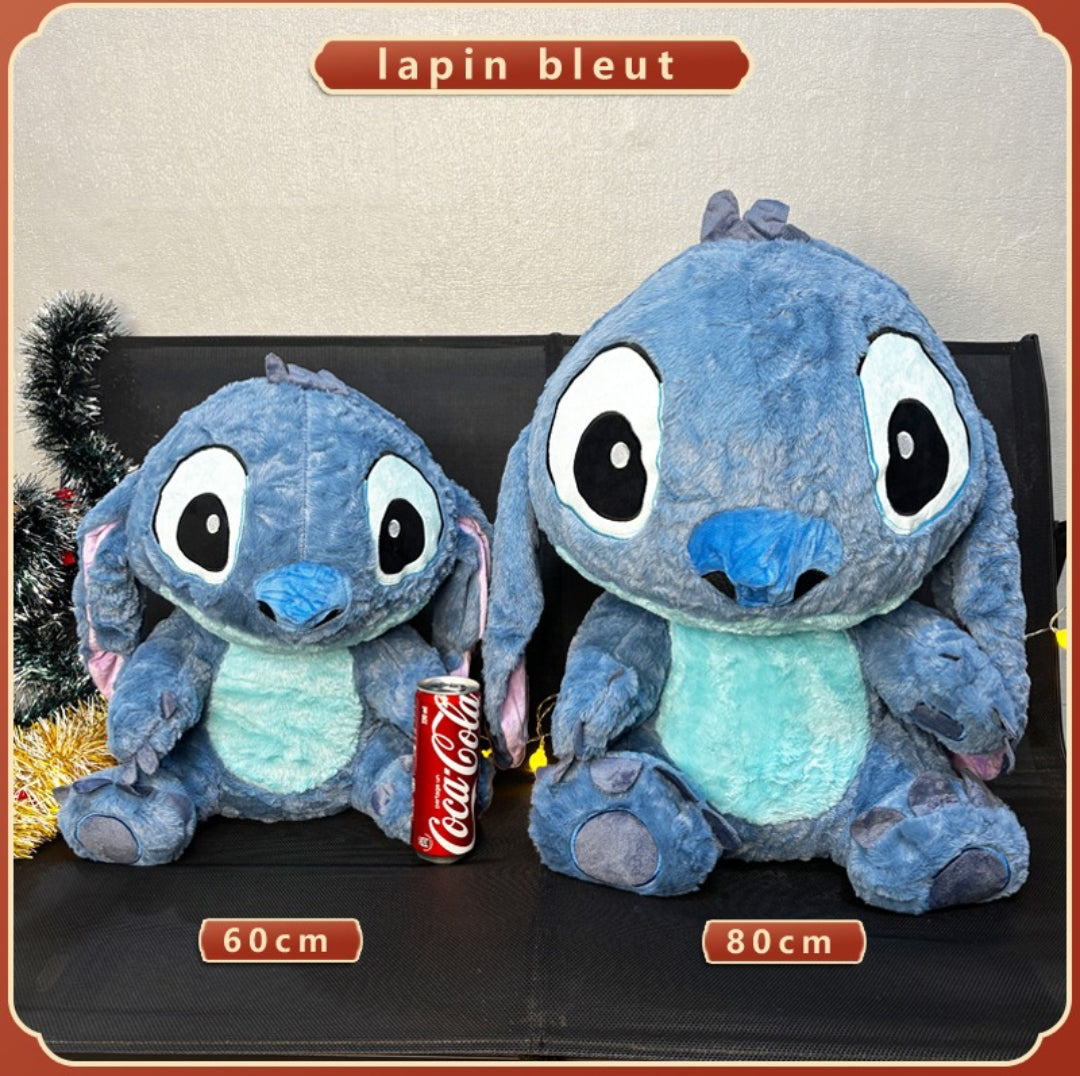 Peluche Lapin Géant Style Stitch