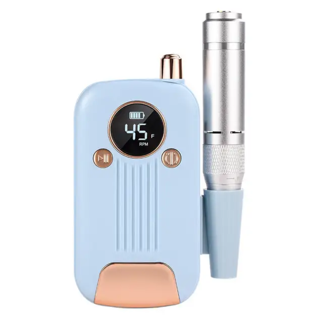 Ponceuse à Ongles Électrique Portable Lady Queen YT-978 – 45 000 RPM + Powerbank