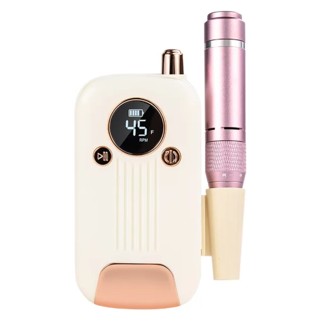 Ponceuse à Ongles Électrique Portable Lady Queen YT-978 – 45 000 RPM + Powerbank