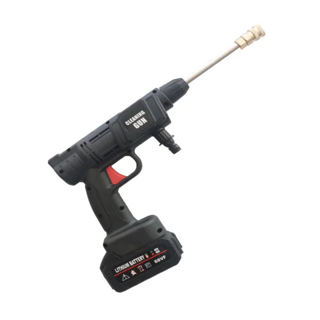 Pistolet Laveur Haute Pression Sans Fil 48V — 2 Batteries + Mallette