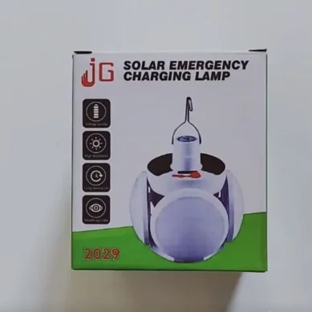 JG Solar Emergency Charging Lamp 2029 – Lampe Solaire Pliable LED