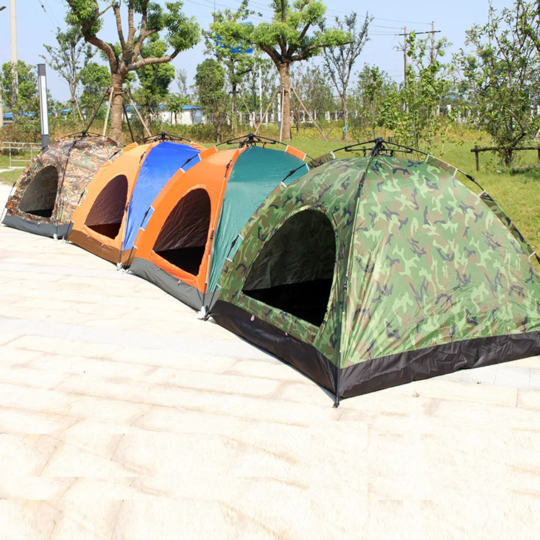 Tente de Camping Automatique Pop-Up HY-1500 – 2-3 Personnes – 5 Coloris