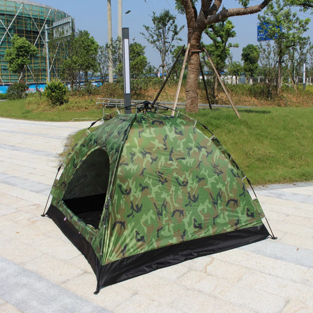 Tente de Camping Automatique Pop-Up HY-1500 – 2-3 Personnes – 5 Coloris