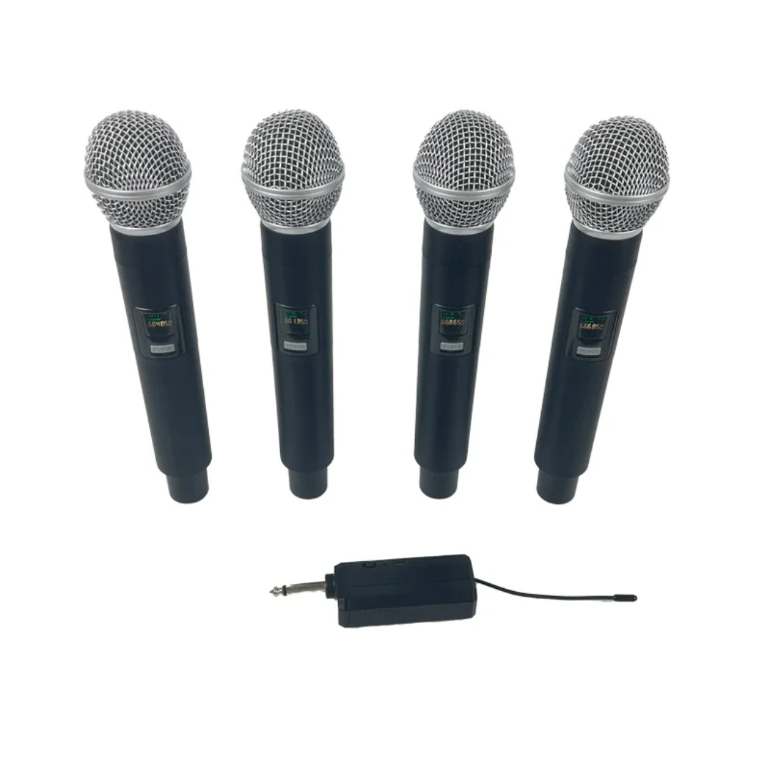 Pack 2 Microphones Sans Fil Professionnels – Récepteur Mini USB