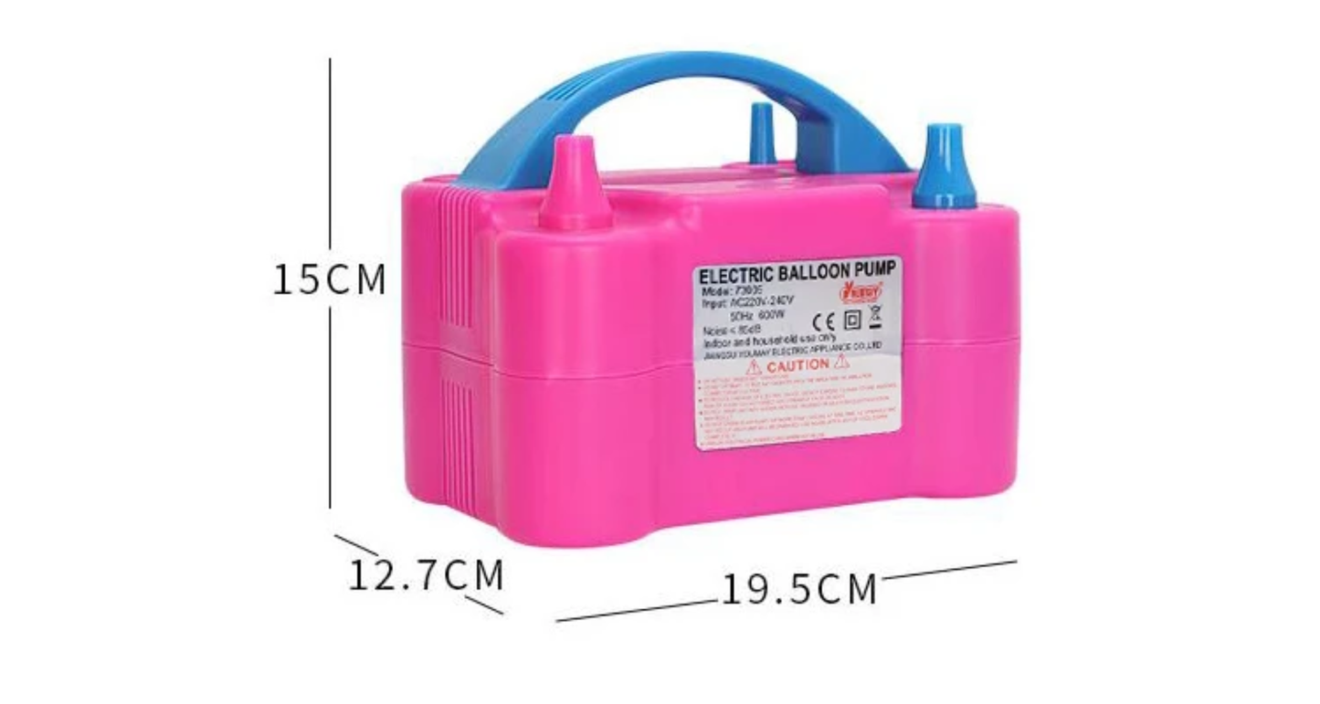 Pompe à Ballons Électrique Double Buse — 600W