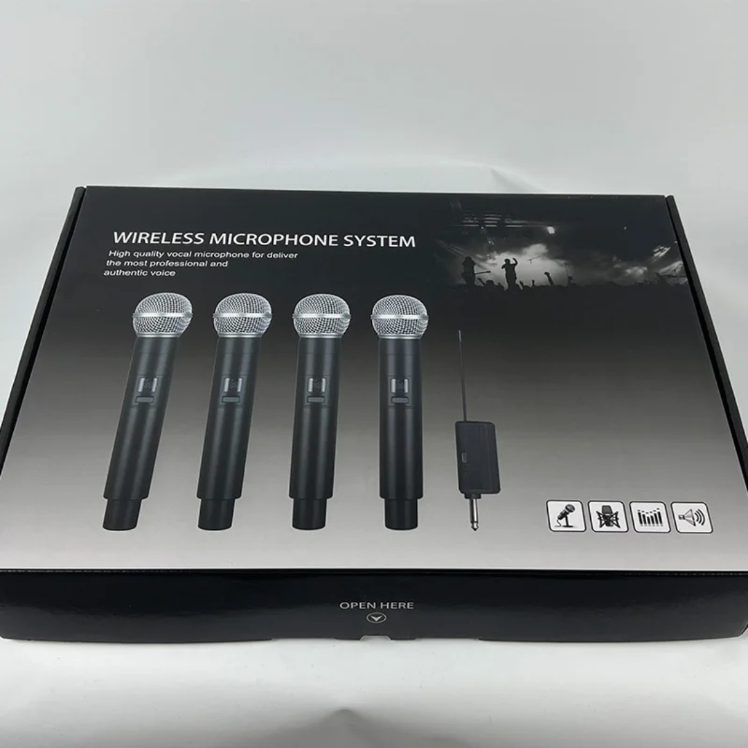 Pack 2 Microphones Sans Fil Professionnels – Récepteur Mini USB