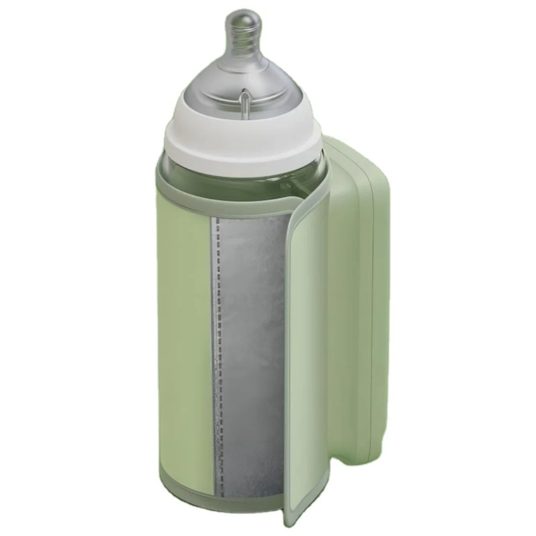 Chauffe-Biberon Portable Premium – Veilleuse LED & Biberon Inclus