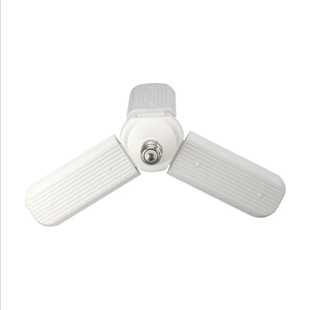Ampoule LED Fan Blade Pliable E27 – Économie 80% – 3 & 4 Pales